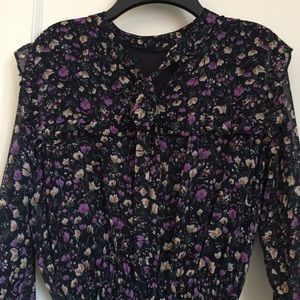 Floral mid-length dress